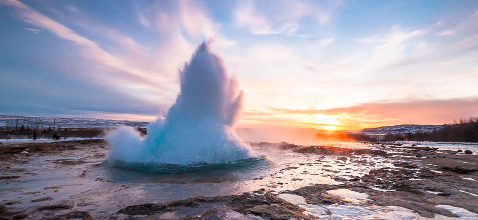Geysir på Island