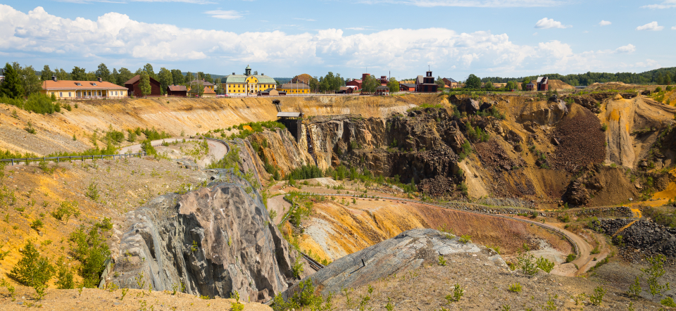 Mine in Falun, Sweden