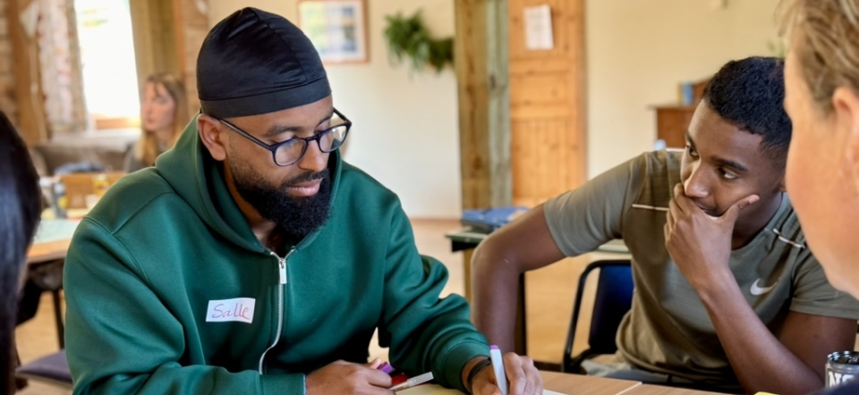 Unga forskare på summer camp