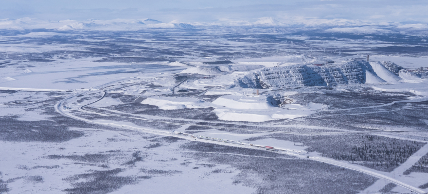 Arctic mining in Kiruna, Sweden (AdobeStock)