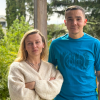 Dmytro and his wife Valentyna 